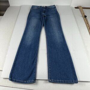 Letter To Juliet Jeans Womens 28x30* Bambino Boot Cut Mid Rise Blue Denim Tag 25